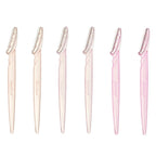 Soft Multipurpose Dermaplane Razors, Face Razor for Women Dermaplaning, Exfoliate and Remove Unwanted Hair (Set of 6)