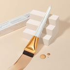 docolor Flat Foundation Brush for Liquid Makeup,Ultra Thin Liquid Foundation Brushes Premium Makeup Face Brush for Blending, Cream, Thin Foundation Brush Makeup Tool Face Foundation Flat Brush