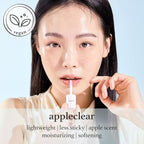 NOONI Korean Hydrating Lip Oil - Appleclear | Long-Lasting, Moisturizing, Plumping, Revitalizing for Dry Lips, Waterproof, No Peel Off, Hydrating, Nourishing Crystal Clear, 0.12 FL Oz