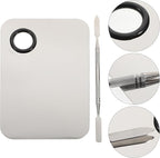 FOMIYES Makeup Palette, Makeup Mixing Palette, Stainless Steel