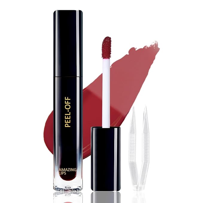 Peel Off Lip Stain, Matte Liquid Lipstick, Lip