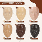 5D Makeup Practice Face Board, Makeup Practice Accessories
