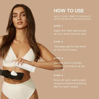 Nuda Sunless Tan Remover | Gentle & Non-Abrasive Mousse | Vegan Self Tanner Remover with Vitamins A, C, & E and Aloe Vera, White Tea, & Lemon | Fake Tan Remover for Women, (190mL)