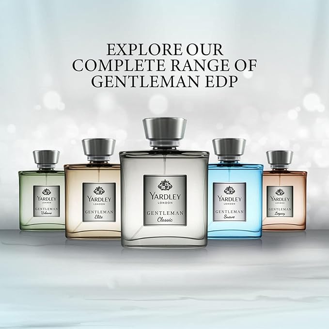 Yardley Yardley Gentleman Suave Eau De Toilette Spray 3.4 Oz for Men By 3.4 Fl Oz