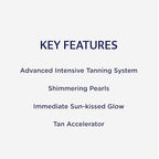 Carroten Gold Shimmer Intensive Tanning Gel SPF0- Shimmering - Pack of 2