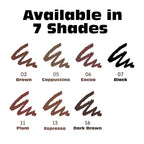 Ruby Kisses Auto Lip Liner Pencil, Long Lasting & Non-Fading, Smooth Application, Non-Feathering with Rich Color, No Sharpener Needed, Ideal for Full Lips Look (Cappuccino)