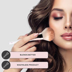 Professional Makeup Brush 11 Piece Set, Premium Synthetic Vegan Brushes Kit for Blending Powder, Foundation, Concealer, Blush & Eye Shadow, Cruelty-Free