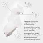 OUAI Medium Hair Shampoo & Conditioner Set, Travel Size - Hydrating Shampoo & Conditioner - With Coconut Oil, Babassu, Kumquat Extract & Keratin - Sulfate, Paraben & Phthalate Free (3 Oz)