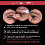 Ardell Faux Mink Lashes 817 – Lightweight, Knot-Free Invisiband Eyelashes for Natural Glam, 4 Pairs, 1 Pack