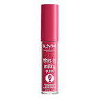 NYX PROFESSIONAL MAKEUP This Is Milky Gloss, Lip Gloss with 12 Hour Hydration, Vegan - Strawberry Horchata (Mauve Pink)