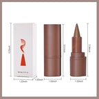 Erinde 2-in-1 Lip Liner and Lipstick Lip Combo Set, Matte Nude Dark Brown Red Lip Liner Creamy Lip Pencil Crayon, High Pigmented Long lasting Lipstick Makeup, 03# Caramel Brulee