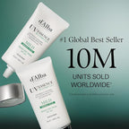 d'alba Piedmont Italian White Truffle Waterfull Mild Sunscreen, Vegan, Mineral Sunscreen, BROAD SPECTRUM SPF 50+ Non-Nano Suitable for Sensitive Skin, Korean Skin Care (1.69 fl. oz)