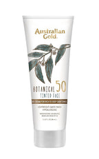 Australian Gold Botanical SPF 50 Tinted Sunscreen for Face, Non-Chemical BB Cream & Mineral Sunscreen,Water-Resistant,Matte Finish,For Sensitive Facial Skin,Rich to Deep Skin Tones, 3 FL Oz, Rich-Deep