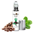 Caffeinated Eye Serum, Nutrient-Dense, 100% Pure, Natural & Vegan (Peppermint)