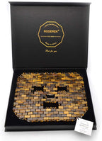 Jade Ice Sleeping Mask, Jade Mask for Relieving Face & Eye Puffiness Migraine, Anti Wrinkle Mask Therapy, Yoga Meditation Tools (Tiger's eye Jade)