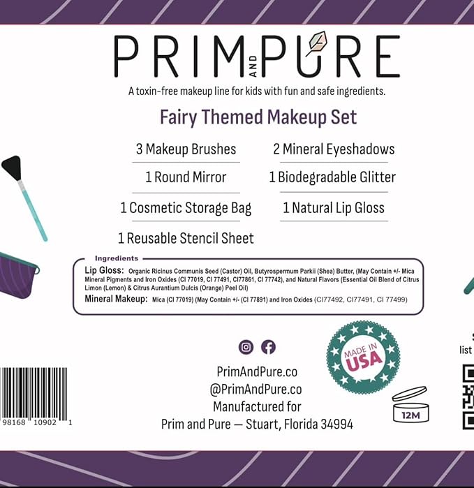 Prim and Pure Kids Makeup Gift