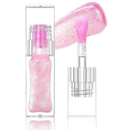 QrBxa 1 PCS Color Changing Lip Oil,Moisturizing Color Changing Lip Gloss,Non-sticky Nourishing Repairing Primer Lip Tint