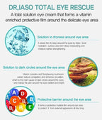 IASO Dr Total Eye Rescue - 0.60oz | eye cream moisturizer | eye cream anti aging bags & dark circle