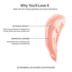 Jillian Dempsey Lip Gloss: Enhance, Hydraten & Smooth Lips with Firming & Plumping Benefits, Vegan, 12ml | Plush Nude