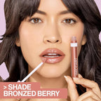 wet n wild MegaSlicks Lip Gloss, Ultra-Glossy, Vitamin-E Enriched, Ultra-Gloss High Shine Moisturizing, Cruelty-Free & Vegan - Champagne Please