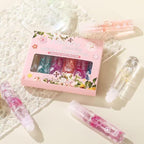 Petansy Flower Jelly Lip Oil Set 6 Packs Long