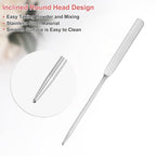VOCOSTE 1 Set Stainless Steel Makeup Spatula, Liquid