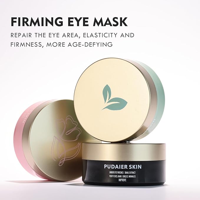 Eye Gel Patch（30 Pairs）Under Eye Patches Mask Essence Extract Under Eye Gel Pads to Reduce Puffy eyes, Dark Circles and Wrinkles (Green Tea)