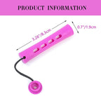 YOROSTAR Perm Rods Set for Natural Hair 40pcs Plastic Cold Wave Rods for Long Short Hair Rollers Large Hair Curling Rods for Women Purple