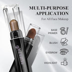 6PCS Cream Eyeshadow Stick Makeup Sets, Metallic And Matte Shimmer Eye Shadow Eye Brightener Stick Pencil Crayon, A01-Brown Neutral