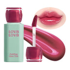 Pudding Glow Korean Lip Tint | Natural Lip Stain | Gloss to Stain | Long-Lasting & Non-Sticky | Lightweight Lip Tint 0.14 oz. (02 ENDING ROSE)