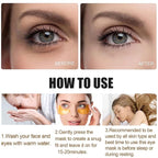 30 Pairs Lip Mask & 24K Gold Gel Eye Masks,Crystal Collagen Eye Patches for Puffy Eyes,Moisture Lip Care Mask Reducing Fine Lines,For Anti-Ageing & Anti Chapped,Effectively Nourishes the Lip&Eye Skin