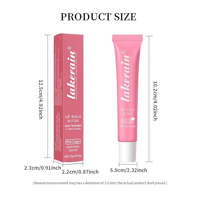 Lip Butter Balm, Day/Night Hydrating Lip Sugar