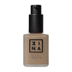 3INA The 3-In-1 Foundation 215 - Vegan Formula - Combination Of Primer, Concealer And Foundation - Medium Coverage - Natural Finish - Perfect For Covering Lines And Blemishes - Long Lasting - 1.01 Oz