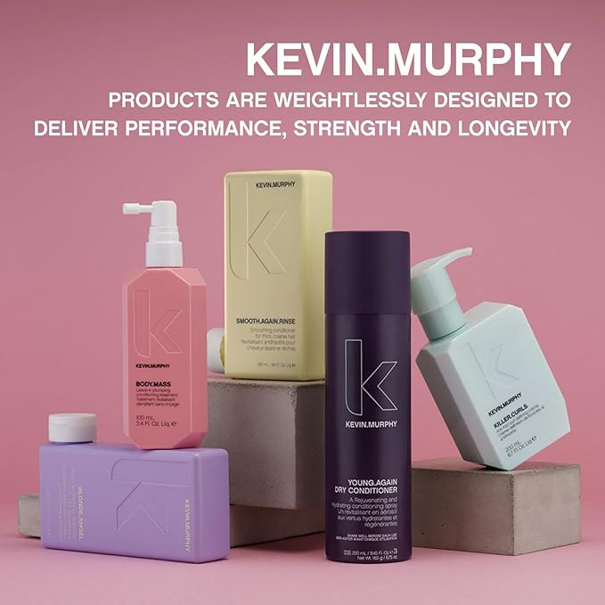 KEVIN.MURPHY HYDRATE-ME.WASH - Hydrating Shampoo for Natural & Coloured Hair - For Dull, Parched & Dry Hair - Deep Nourish Shampoos - 250 ml / 8.4 fl oz