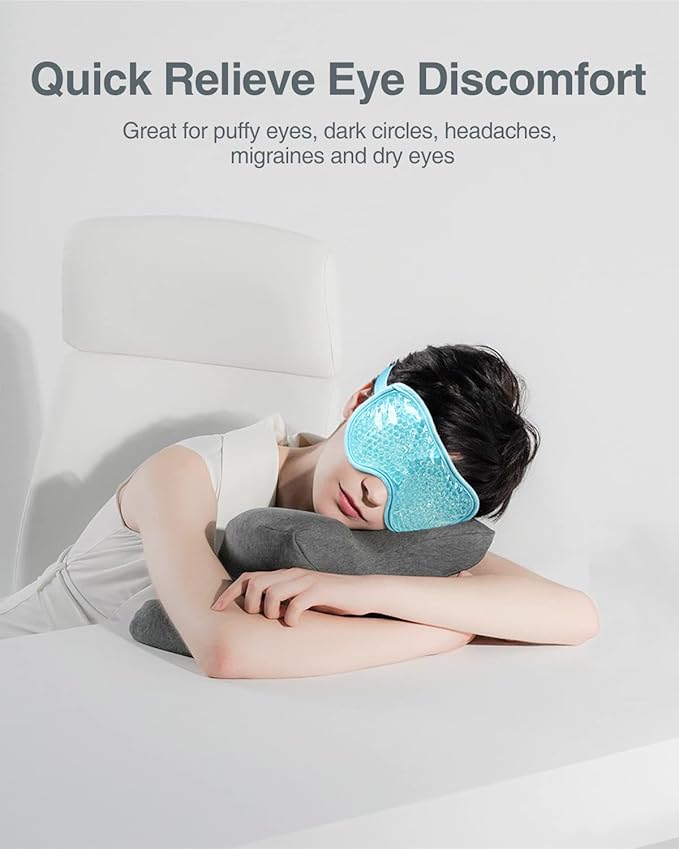 Luxtude gel eye mask cooling