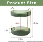 360? rotating makeup organizer, bathroom