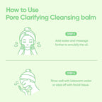 BANILA CO Clean it Zero Pore Clarifying Cleansing Balm | Korean Makeup Remover, Cleansing Oil, Facial Cleanser for Oily and Acne Prone Skin | Vegan | Made with AHA-PHA & Tea Tree (100ml / 3.38 fl. oz)