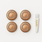 Gen 2 Replacement Heads for Flawless Facial Hair Remover, Used Finishing Touch Flawless Hair Removal, 4 PCS per pack