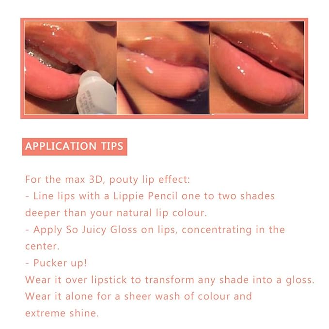 MAEPEOR Plumping Lipgloss 9 Colors Moisturizing Lip Plumper Shiny Jelly Lip Gloss Natural Liquid Lipstick for Women and Girls (Glitter Glossy, 01#Warm Nude)