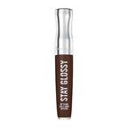 Rimmel London Stay Glossy, 435 Cocoa Kiss, Lip Gloss, Non-Sticky, Color and Shine, Up To 6-Hour Wear, Precise Applicator, 0.18oz