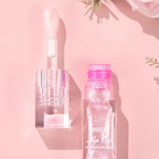 2Pcs Magic Color Changing Moisturizing Lip Glow Oil Plumping Glimmer Glow Lipstick, Hydrating Lip Gloss Lip Balm Transparent Lip Care, Long Lasting Moisturizing Non-sticky Fresh Texture Lip Oil