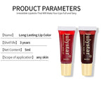 Peel Off Lip Stain Lips Tint, 6 Colors Magic
