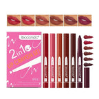 ibcccndc 6PCS Lip Liner and Lipstick