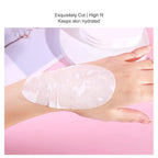 400pcs Disposable Eye Mask Paper, Moisturizing Pure Cotton DIY Sheet for Under Eye Dark Circles, Irritating DIY Eye Supplies