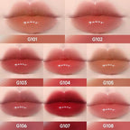 Hydrating Lip Gloss Serum, Moisturizing, Plunping, Shiny Lip Glow, Tinted Lip Care with Vitamin E, Crithmum Maritimum Essential oil, G107