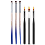 6Pcs Ombre Nail Brush Nail