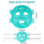 Cold face eye mask ice