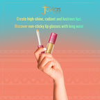 Juvia's Place Lip Gloss Glass It's Electric - Gold Shimmer,16 oz, Clear, Plump, Long Lasting Non-Sticky Luscious High Shine,Glides on Richly Glossy and Smooth