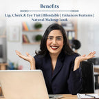 Blue Nectar Lip Tint Balm for Deep Wine Organic