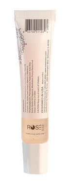 ROSÉE & CO Rosee Lip Gloss Vegan & Cruelty Free Treatment, Professional Make up, Long Lasting Glossy with Shea Butter, Moisturize, Protect & Smooth, High Shine, Non-Sticky (m. Scarlet Peach, 0.5)
